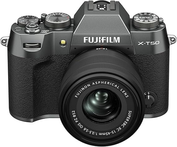 FUJIFILM X-T50XC15-45mmF3.5-5.6 OIS PZ Charcoal Silver FUJIFILM X-T50XC15-45mmF3.5-5.6 OIS PZ Charcoal Silver
